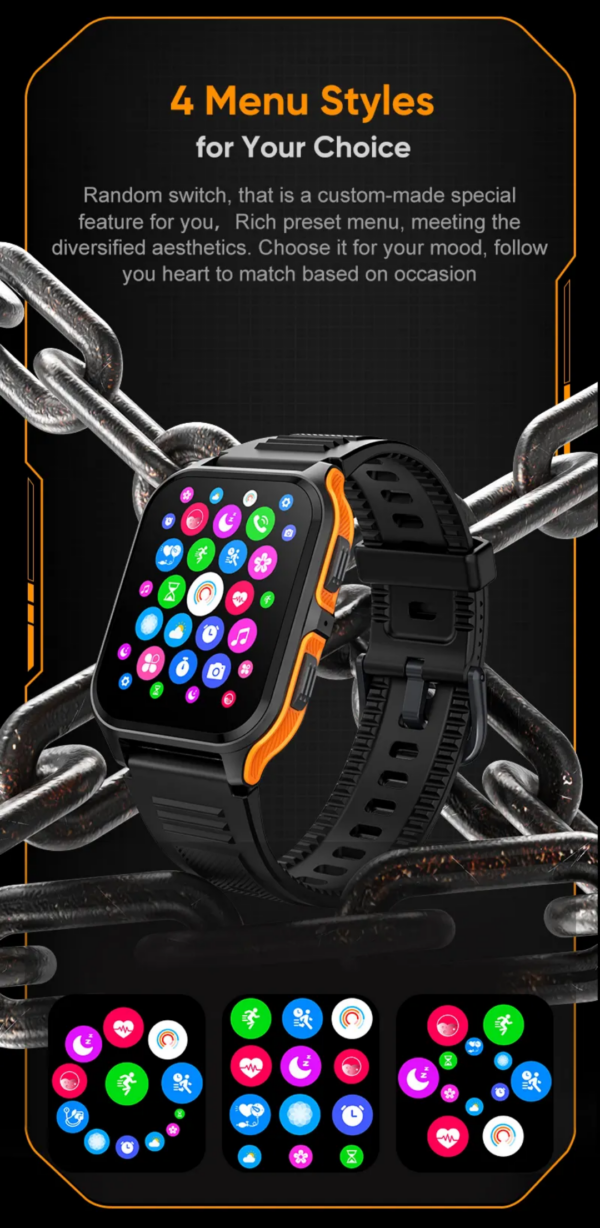 montre intelligente V73 – Image 4