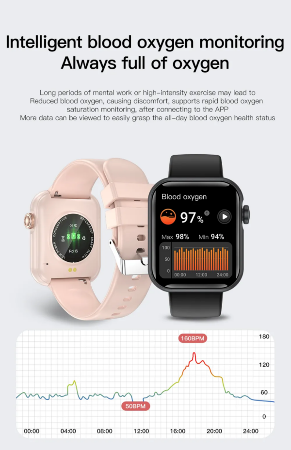 montre intelligente appelant Bt – Image 3