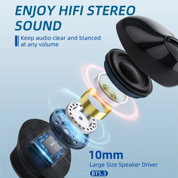 Écouteur headphone BX19 gaming TWS – Image 4